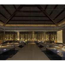 禅意餐厅禅静寂工装装修场景餐饮餐馆空间设计